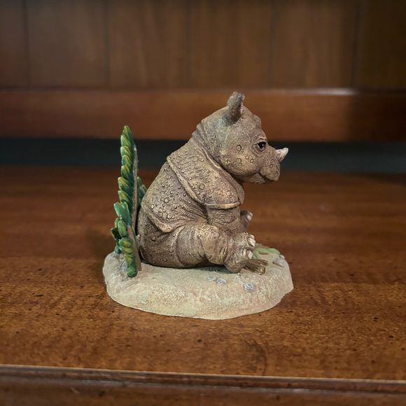 Vintage Rhinoceros porcelain sculpture - Picture 4 of 6